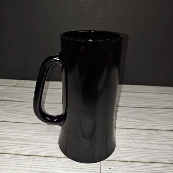 TIARA EXCLUSIVES Black Glass COLD Beverage Mug Sagittarius Archer Zodiac Tankard - Picture 7 of 10
